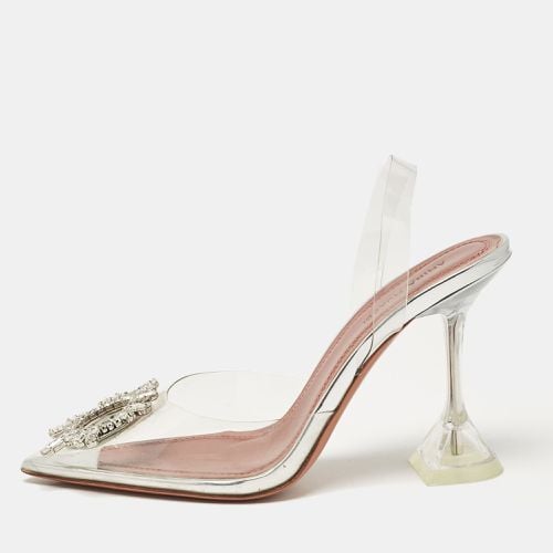 PVC Begum Pumps Size 36 - Amina Muaddi - Modalova