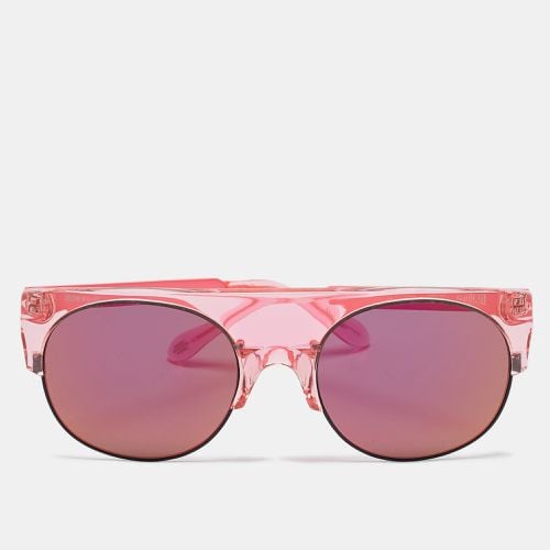 Mirrored Hero Frame Oval Sunglasses - Anderne - Modalova