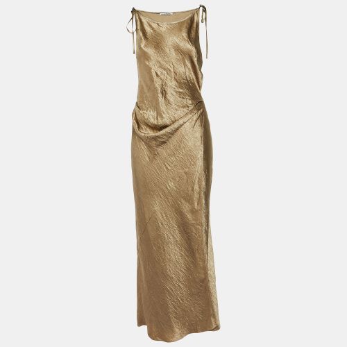 Satin Wrap Up Long Dress M - Acne Studios - Modalova