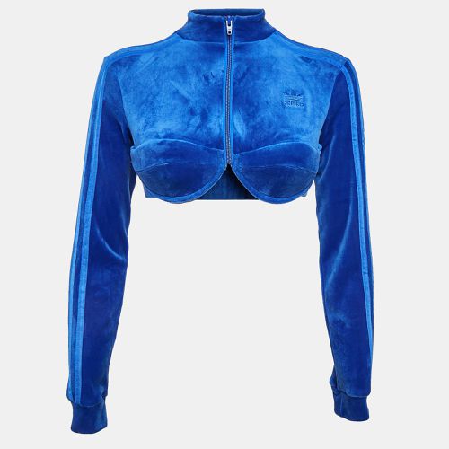 X Jeremy Scott Velvor Crop Track Jacket S - Adidas - Modalova