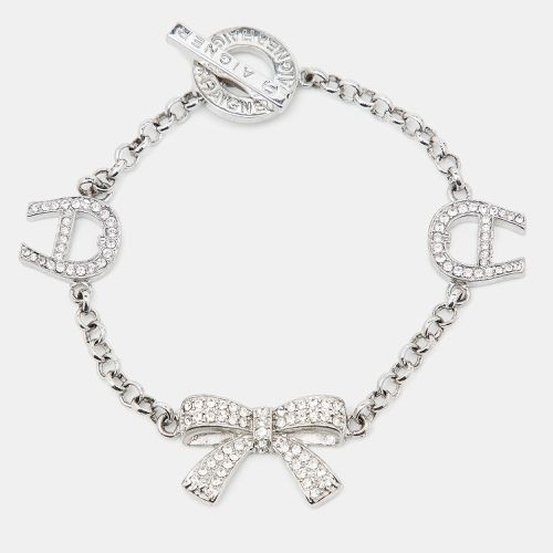 Logo Bow Crystals Tone Bracelet - Aigner - Modalova