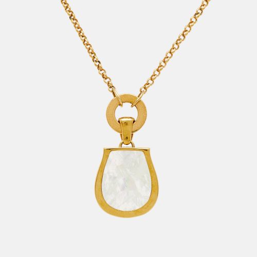 Faux Pearl Tone Pendant Necklace - Aigner - Modalova