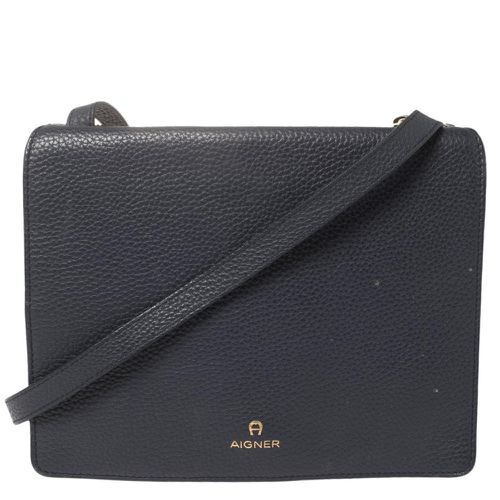 Leather Flap Crossbody Bag - Aigner - Modalova