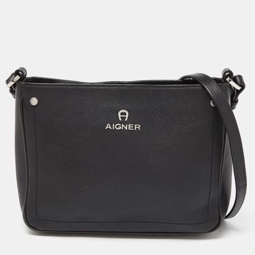 Leather Zip Crossbody Bag - Aigner - Modalova