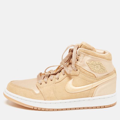 Peach Satin Jordan 1 Retro High Season of Her Ice Peach Sneakers Size 37.5 - Air Jordans - Modalova