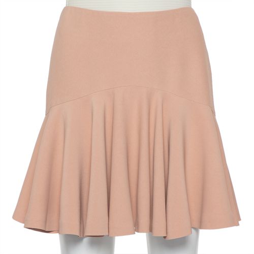 Crepe Ruffle Mini Skirt S - Alexander McQueen - Modalova