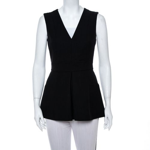 V Neck Sleeveless Peplum Top M - Alexander McQueen - Modalova