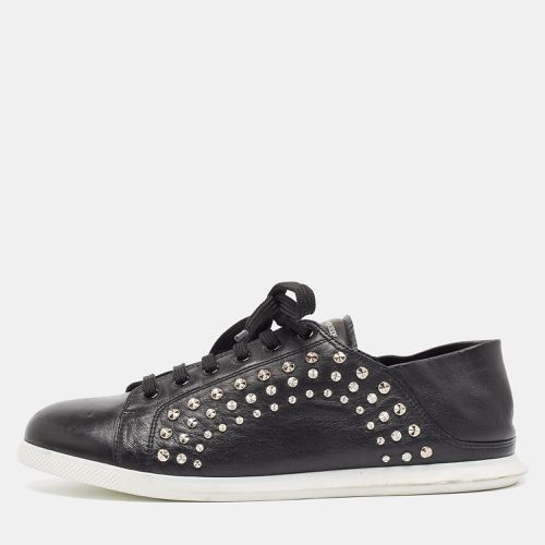 Leather Studded Low Top Sneakers Size 40 - Alexander McQueen - Modalova