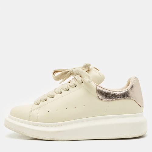 Leather Oversized Lace Up Sneakers Size 39 - Alexander McQueen - Modalova