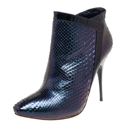 Python Ankle Boots Size 39 - Alexander McQueen - Modalova