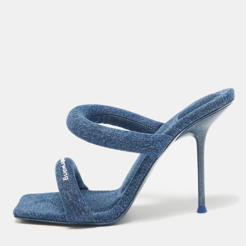 Denim Julie Slide Sandals Size 39 - Alexander Wang - Modalova