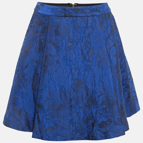 Floral Jacquard Pleated Mini Skirt S - Alice + Olivia - Modalova