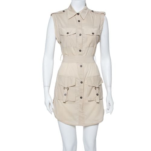 Cotton Harper Safari Dress S - Alice + Olivia - Modalova