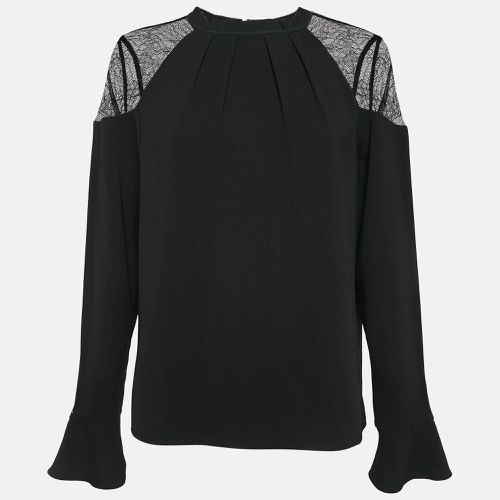 Crepe Lace Trimmed Shoulder Top L - All Saints - Modalova