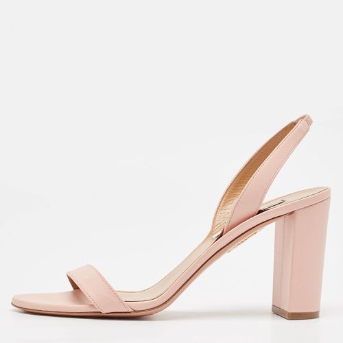 Leather So Nude Ankle Strap Sandals Size 40 - Aquazzura - Modalova