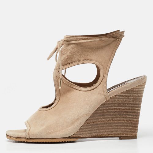 Suede Wedge Sandals Size 38.5 - Aquazzura - Modalova