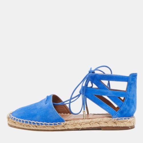 Suede Belgravia Espadrille Flats Size 36.5 - Aquazzura - Modalova