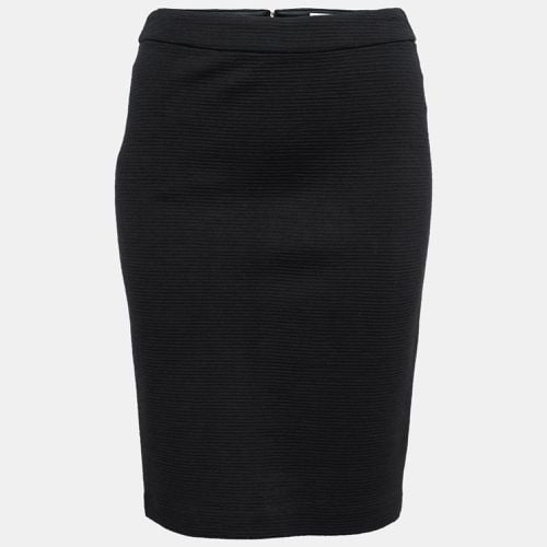 Wool Stretch Pencil Skirt S - Armani Collezioni - Modalova