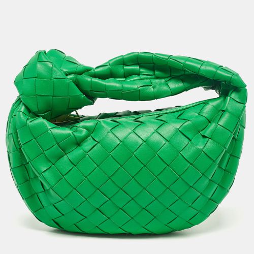 Intrecciato Leather Mini Jodie Hobo - Bottega Veneta - Modalova