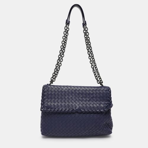 Intrecciato Leather Medium Olimpia Shoulder Bag - Bottega Veneta - Modalova