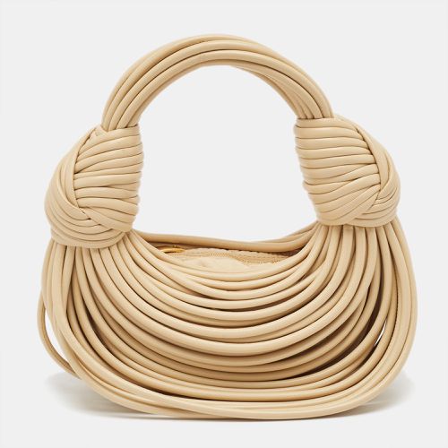 Leather Mini Double Knot Hobo - Bottega Veneta - Modalova