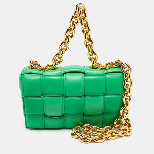 Padded Leather Cassette Chain Bag - Bottega Veneta - Modalova