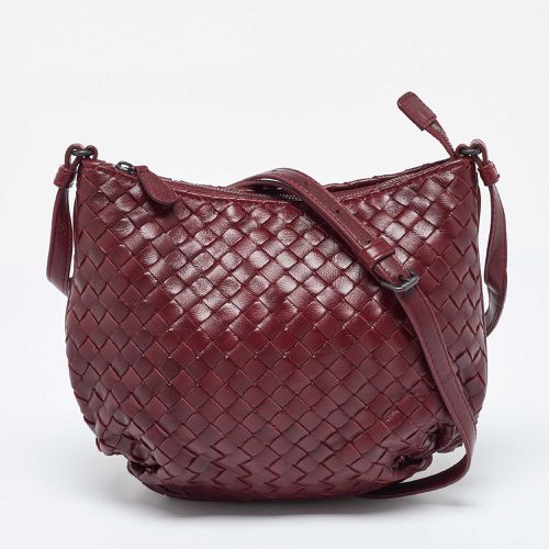 Leather Top Zip Crossbody Bag - Bottega Veneta - Modalova