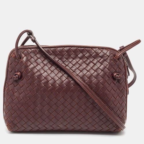 Intrecciato Leather Nodini Crossbody Bag - Bottega Veneta - Modalova