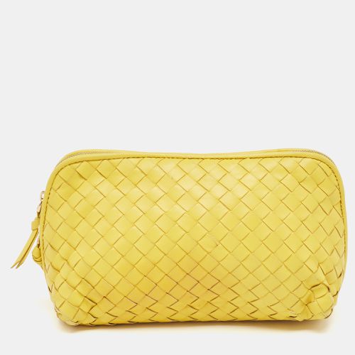 Leather Zip Pouch - Bottega Veneta - Modalova