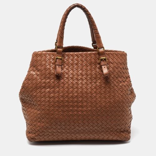 Intrecciato Leather A-Shape Tote - Bottega Veneta - Modalova