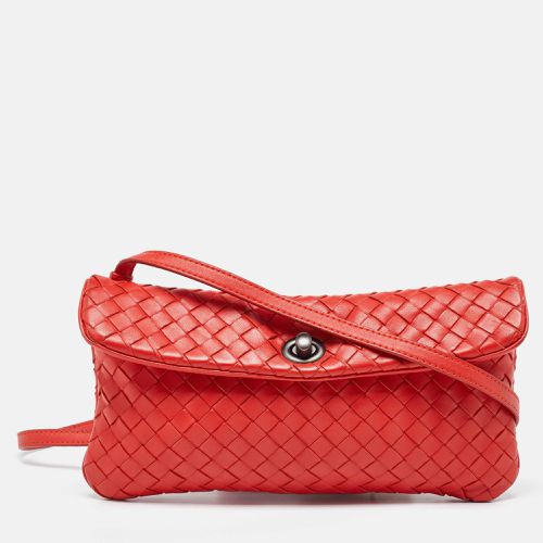 Intrecciato Leather Crossbody Bag - Bottega Veneta - Modalova