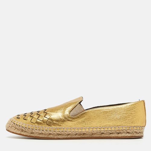 Intrecciato Leather Espadrille Flats Size 36 - Bottega Veneta - Modalova