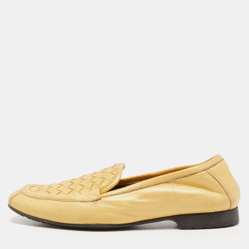 Intrecciato Leather Slip on Loafers Size 35 - Bottega Veneta - Modalova