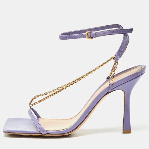 Leather Chain Stretch Sandals Size 37 - Bottega Veneta - Modalova