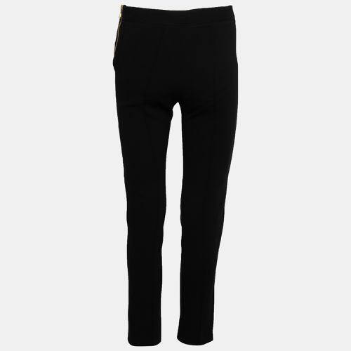 Crepe Slim Fit Pants XS - Boutique Moschino - Modalova