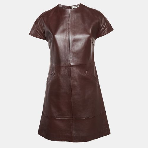 Leather Mini Dress M - Balenciaga - Modalova