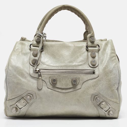 Light Leather GSH Mid Day Bag - Balenciaga - Modalova