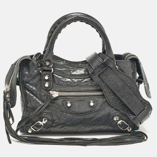 Leather Mini Classic City Bag - Balenciaga - Modalova