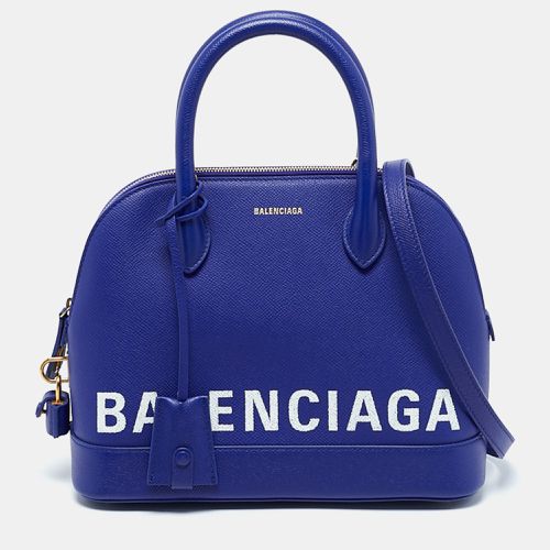 Leather Small Ville Bag - Balenciaga - Modalova