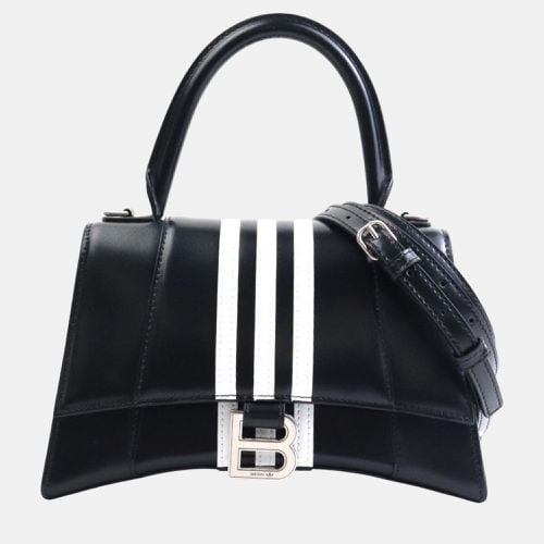 Leather Hourglass Small Handbag - Balenciaga - Modalova