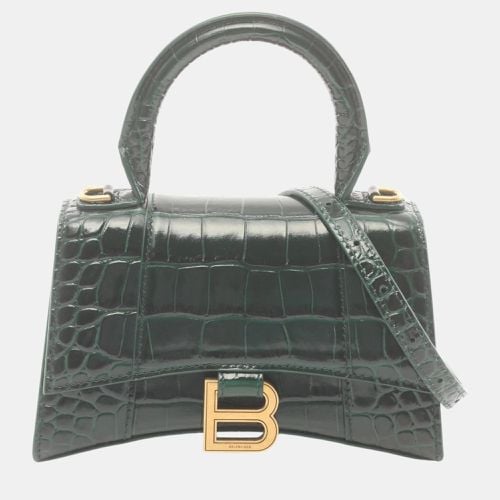 Leather HOURGLASS XS Handbag - Balenciaga - Modalova