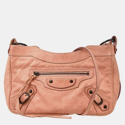 Leather The Hip Shoulder Bag - Balenciaga - Modalova