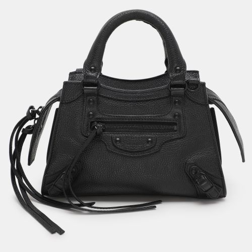 Leather Mini Neo Classic City Tote - Balenciaga - Modalova