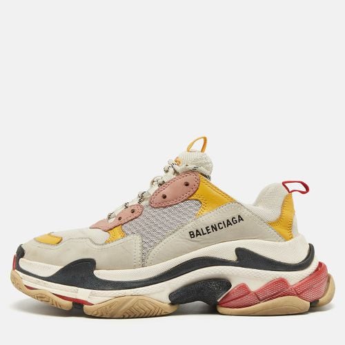 Mesh and Nubuck Triple S Sneakers Size 39 - Balenciaga - Modalova