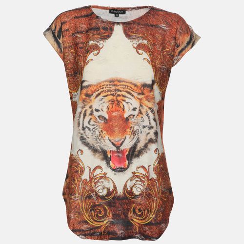 Animal Print Jersey T-Shirt M - Balmain - Modalova