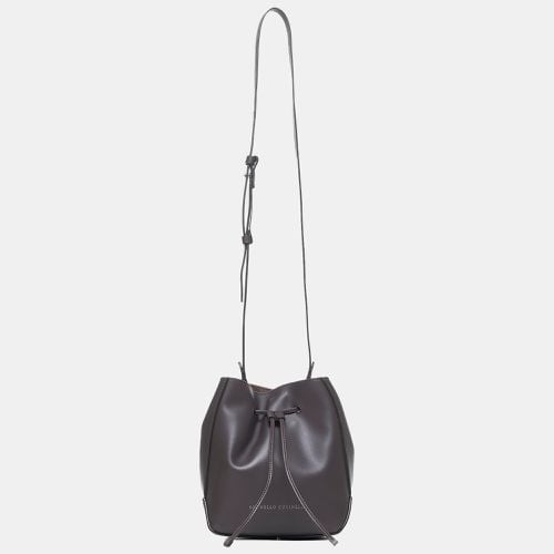 Calfskin Leather monili BC Duo small bucket bag - Brunello Cucinelli - Modalova