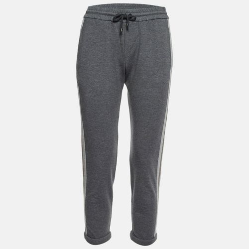 Cotton Knit Trackpants XS - Brunello Cucinelli - Modalova