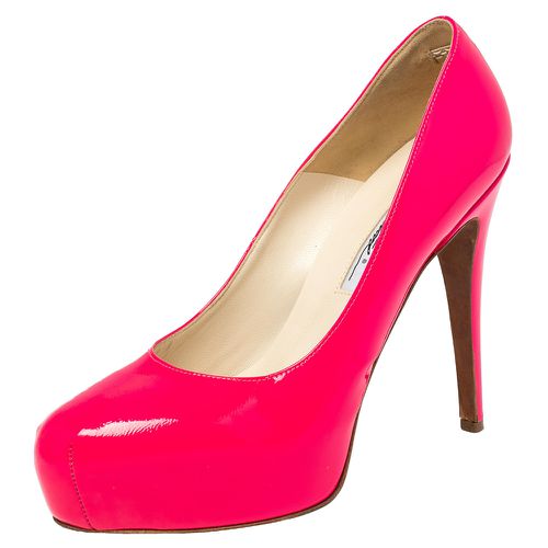 Patent Leather Platform Pumps Size 38.5 - Brian Atwood - Modalova