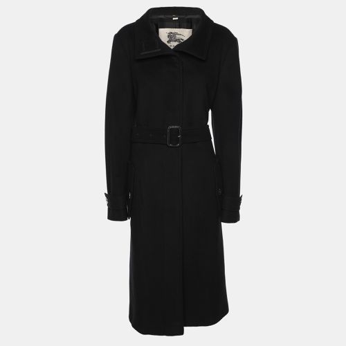 Burberry Wool Blend Belted Trench Coat L - Burberry London - Modalova