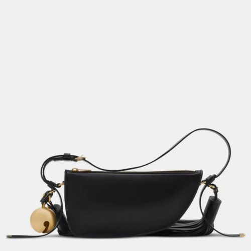 Burberry Black Leather Bag - Burberry - Modalova